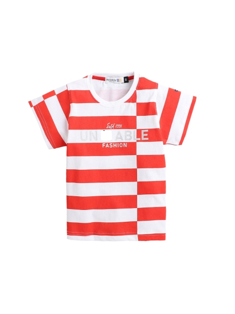 

Noddy Boys Red & White Striped T-shirt
