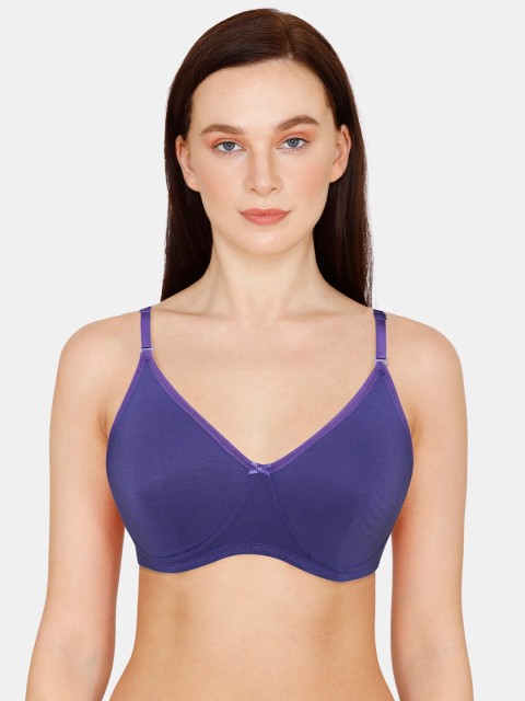 

Rosaline by Zivame Blue T-shirt Bra Half Coverage RO1037FASH0BLUE