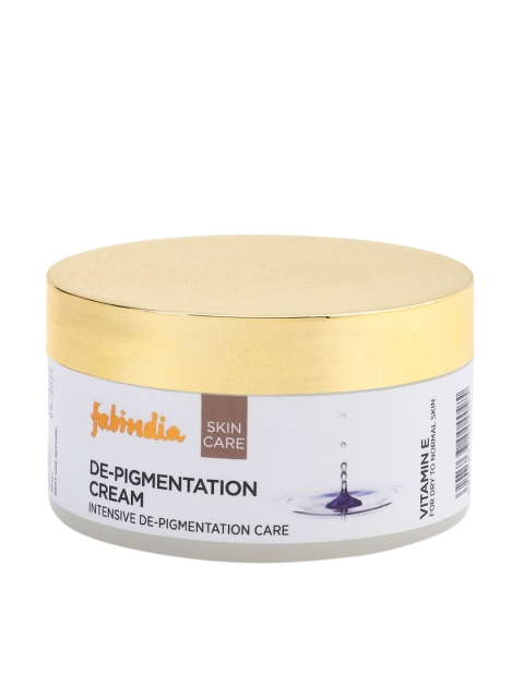 

Fabindia Vitamin E Cream De-Pigmentation - 100ml, White