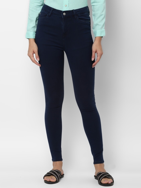 

Allen Solly Woman Women Blue Skinny Fit Jeans