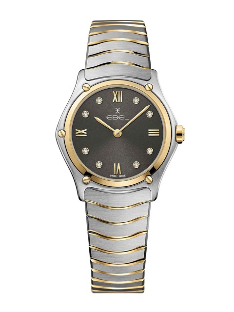 

EBEL Women Grey Patterned Dial & Multicoloured Stainless Steel Bracelet Style Straps Analogue Watch