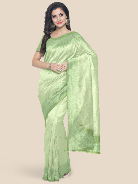 

Kalamandir Green Printed Saree