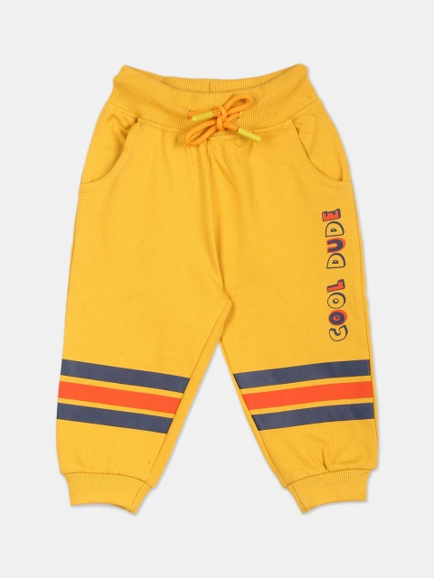 

Donuts Boys Yellow Solid Joggers