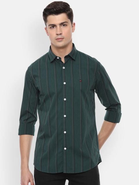 

Louis Philippe Sport Men Green Slim Fit Checked Casual Shirt