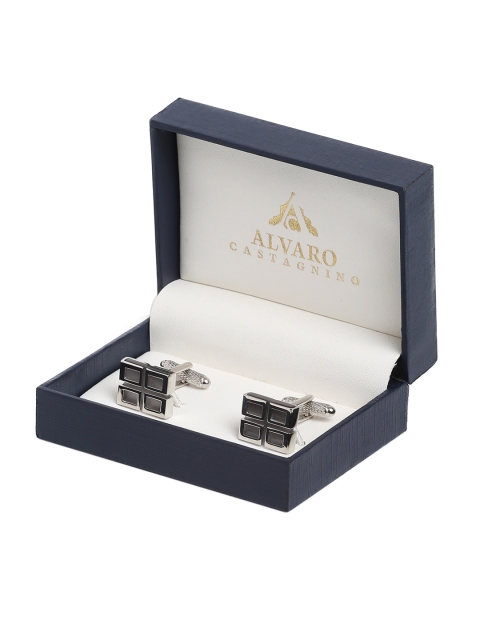 

Alvaro Castagnino Silver-Toned Cufflink