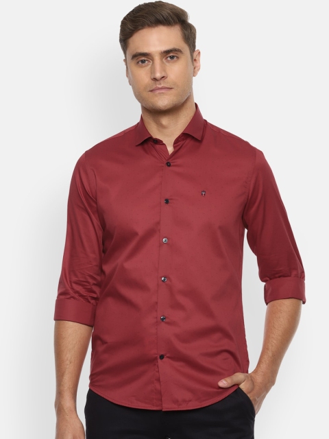 

Louis Philippe Sport Men Maroon Slim Fit Casual Shirt