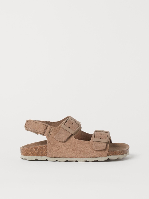 

H&M Girls Beige Suede Sandals