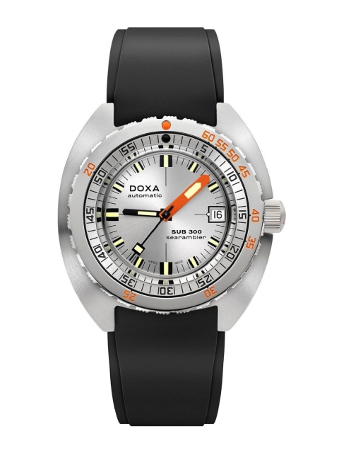 

DOXA Men Silver-Toned Dial Automatic Motion Powered Watch 821.10.021.20-Silver