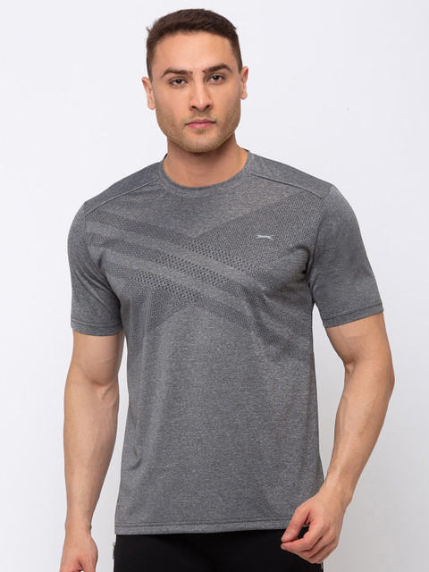 

Black Panther Men Grey Slim Fit T-shirt
