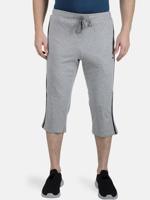 

Monte Carlo Men Grey Mid-Rise Regular Shorts