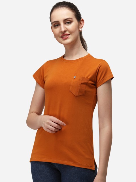 

OM SAI LATEST CREATION Orange Regular Top