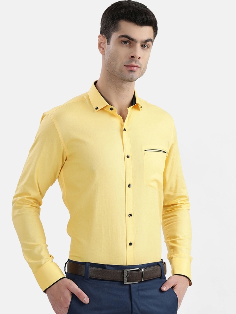 

V2 Value & Variety Men Yellow Formal Shirt