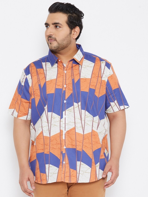 

Instafab Plus Men Multi Checked Casual Shirt