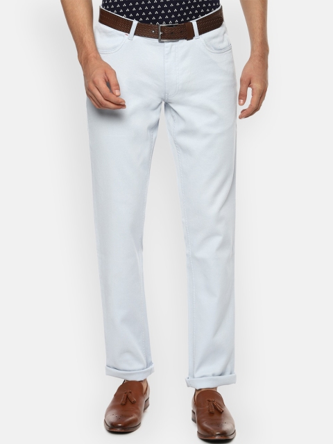 

Louis Philippe Sport Men Blue Slim Fit Regular Trousers Regular Trousers