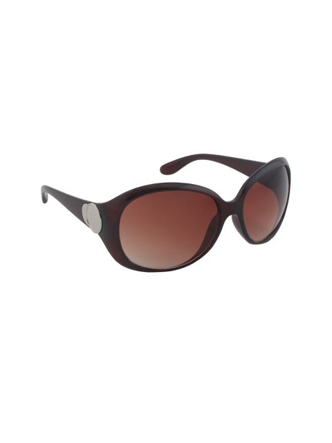 

Olvin Women Brown Lens & Brown Oval Sunglasses with UV Protected Lens OL385-02