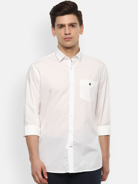 

Louis Philippe Sport Men White Slim Fit Casual Shirt
