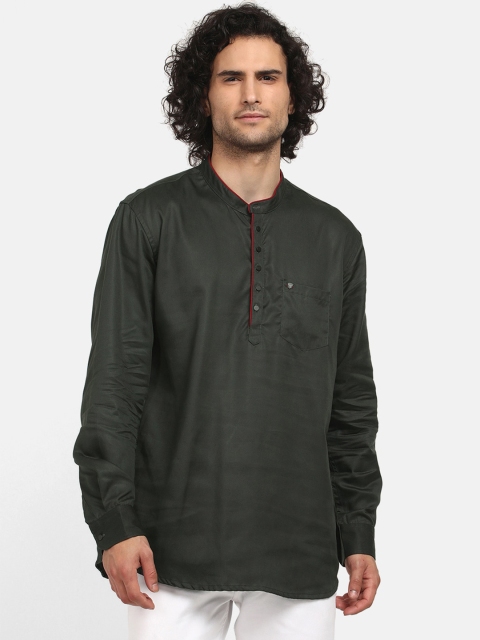 

V2 Value & Variety Men Green Kurta