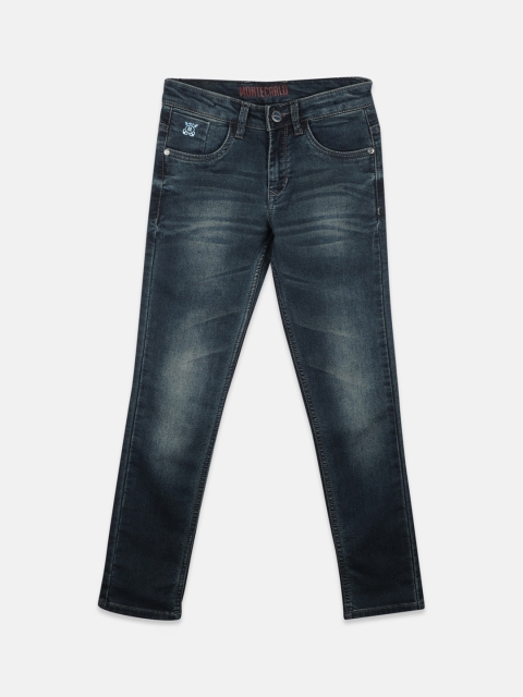 

Monte Carlo Boys Blue Heavy Fade Jeans