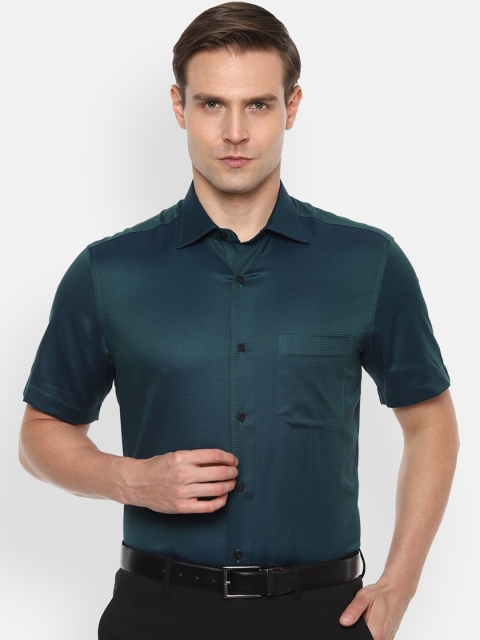 

Louis Philippe Men Green Casual Shirt