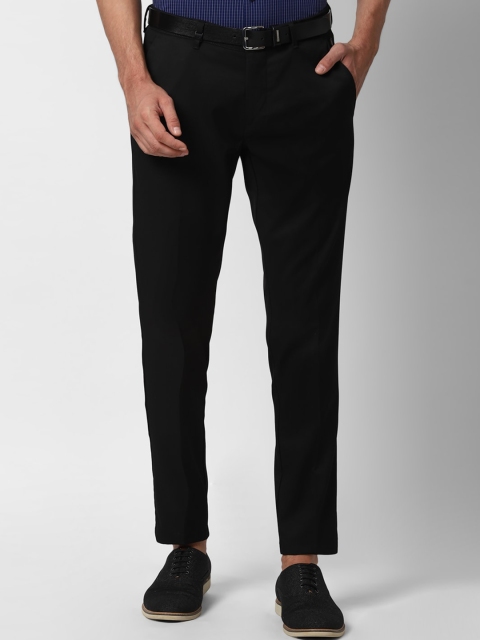

Louis Philippe Sport Men Black Slim Fit Solid Regular Trousers