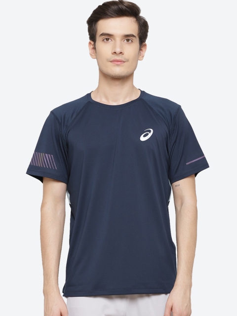 

ASICS Men Blue Running T-shirt VISIBILITY SS