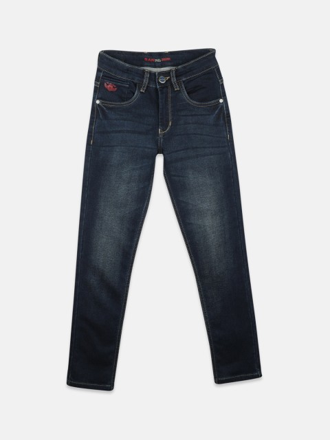 

Monte Carlo Boys Blue Light Fade Mid-Rise Regular Fit Jeans