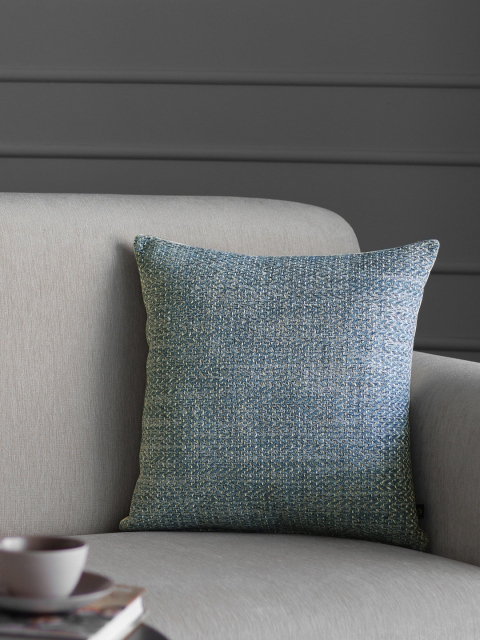 

GMF Blue Textured Velvet Square Cushion Covers