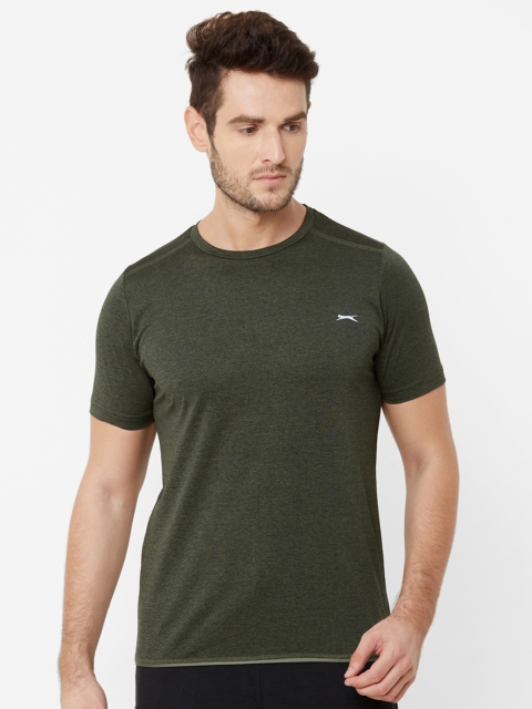 

Black Panther Men Green Slim Fit T-shirt