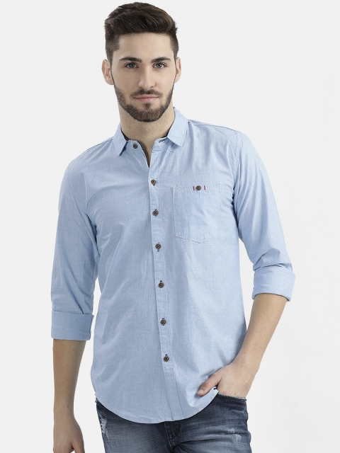 

V2 Value & Variety Men Blue Casual Shirt
