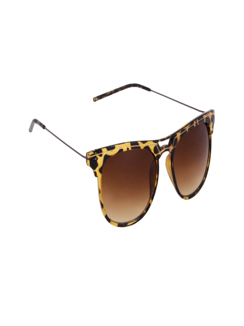 

Olvin Unisex Brown Lens & Brown Browline Sunglasses OL387-04