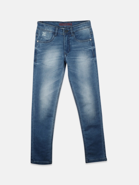 

Monte Carlo Boys Blue Clean Look Heavy Fade Jeans