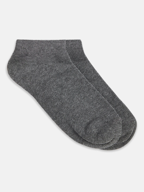 

Honey by Pantaloons Women Grey Solid Ankle-Length Socks