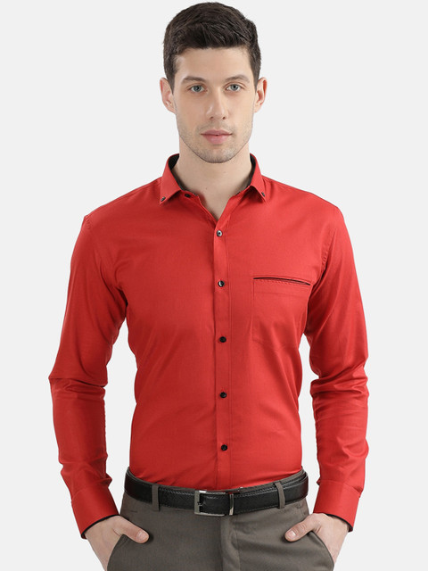 

V2 Value & Variety Men Orange Casual Shirt
