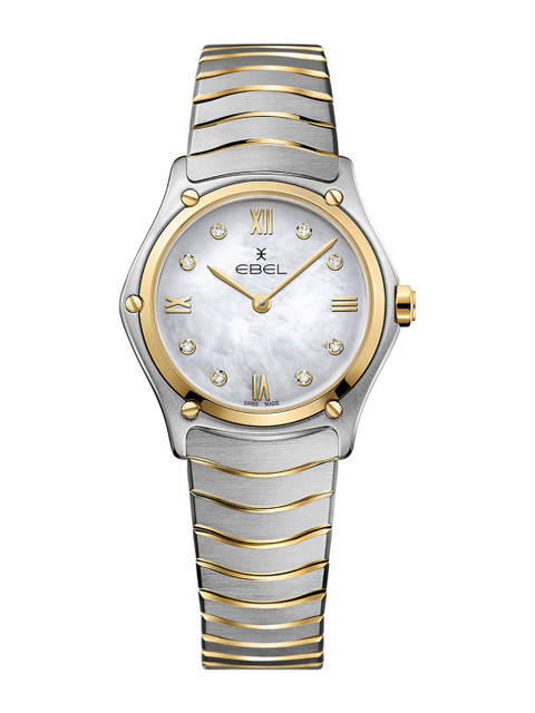 

EBEL Women Multicoloured Embellished Dial & Multicoloured Stainless Steel Bracelet Style Straps Analogue Watch, Multi