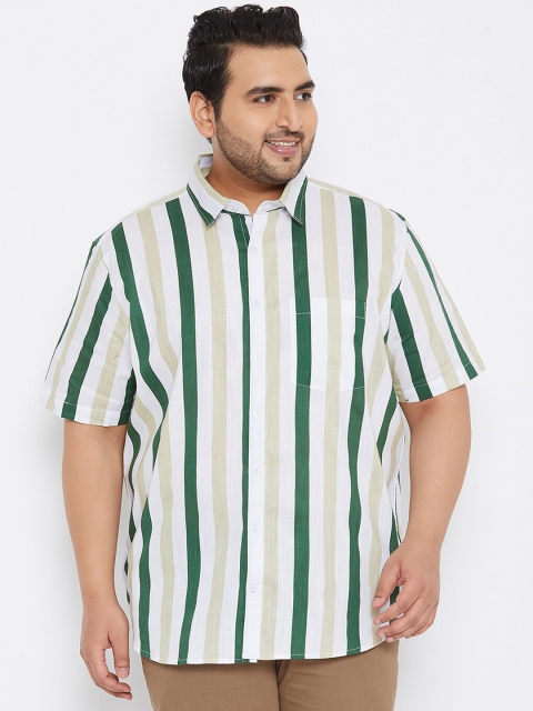 

Instafab Plus Men Multi Striped Casual Shirt