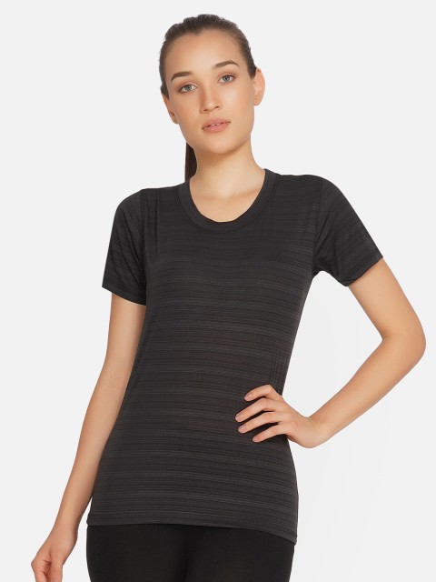 

NEU LOOK FASHION Women Black sports T-shirt