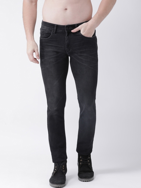 

Rex Straut Jeans Men Black Slim Fit Light Fade Jeans