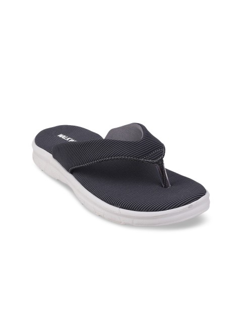 

WALKWAY Women Grey Thong Flip-Flops