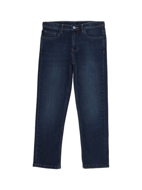 

Allen Solly Junior Boys Navy Blue Light Fade Jeans