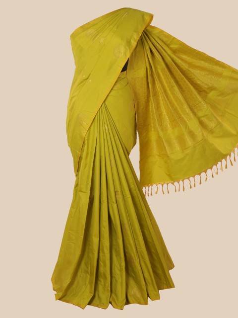 

Pothys Green Silk Cotton Saree