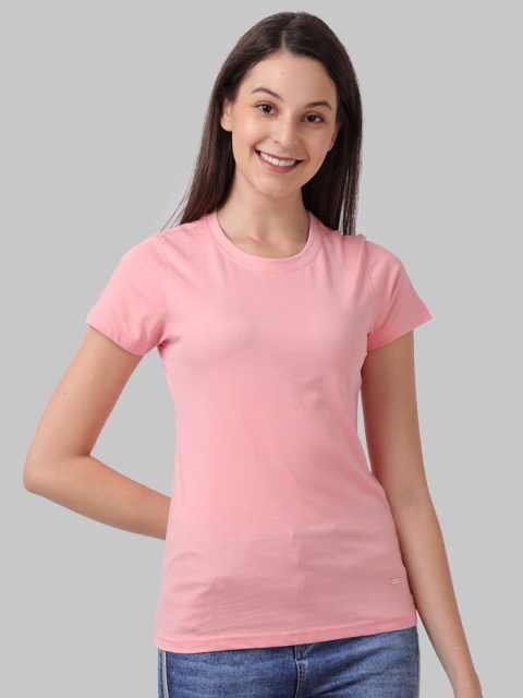 

Park Avenue Woman Women Pink Cotton T-shirt