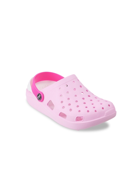 

WALKWAY by Metro Women Pink Textured Ballerinas with Laser Cuts Flats
