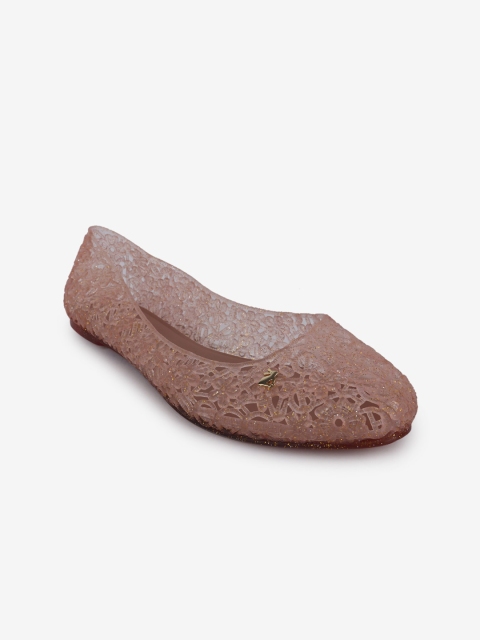 

Jelly Bunny Women Mauve Ballerinas with Laser Cuts Flats
