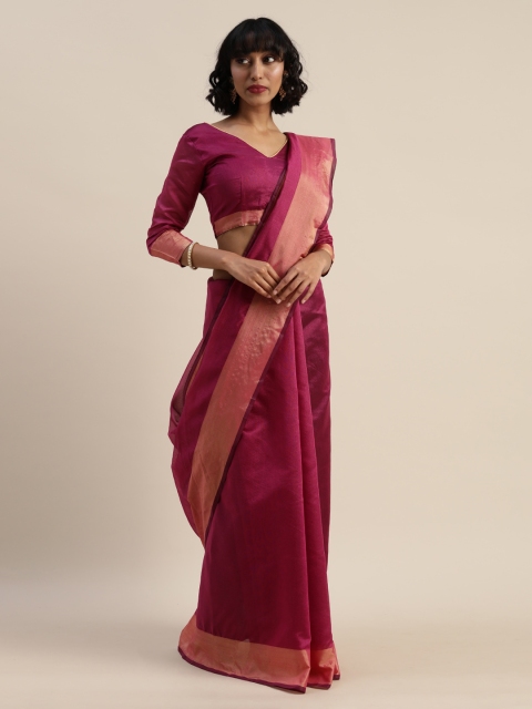 

Florence Magenta Silk Cotton Saree