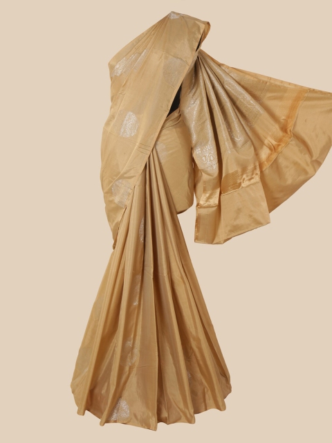 

Pothys Cream Ethnic Motifs Silk Cotton Saree