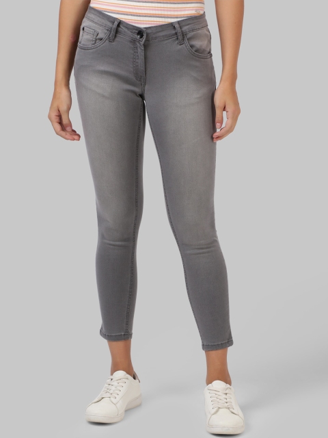 

Park Avenue Woman Women Grey Skinny Fit Heavy Fade Jeans