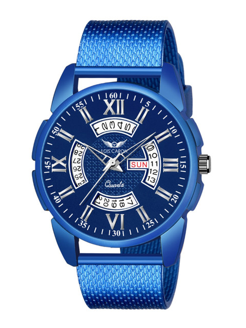 

LOIS CARON Men Blue Analogue Watch MLC-8218