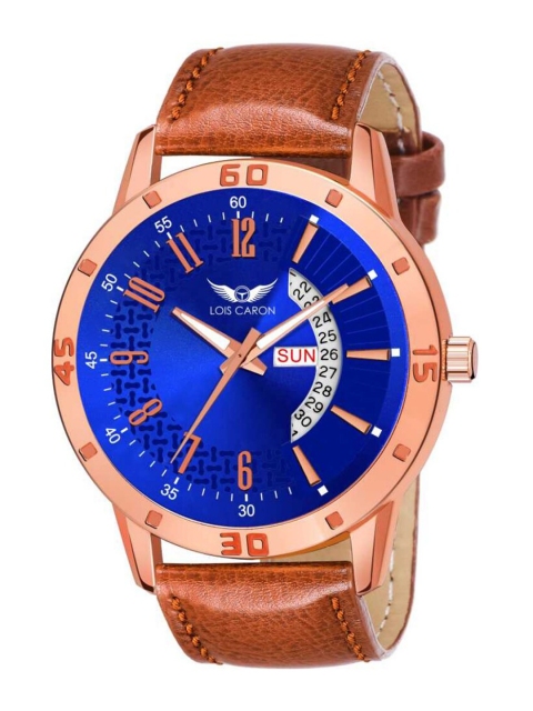 

LOIS CARON Men Black Analogue Watch