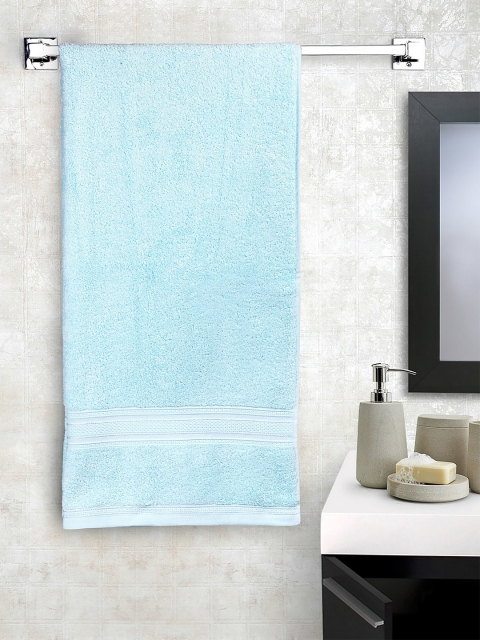 

Trident Blue Solid 500 GSM Cotton Bath Towel