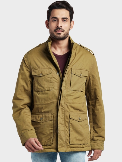 

ColorPlus Men Olive Green Tailored Jacket